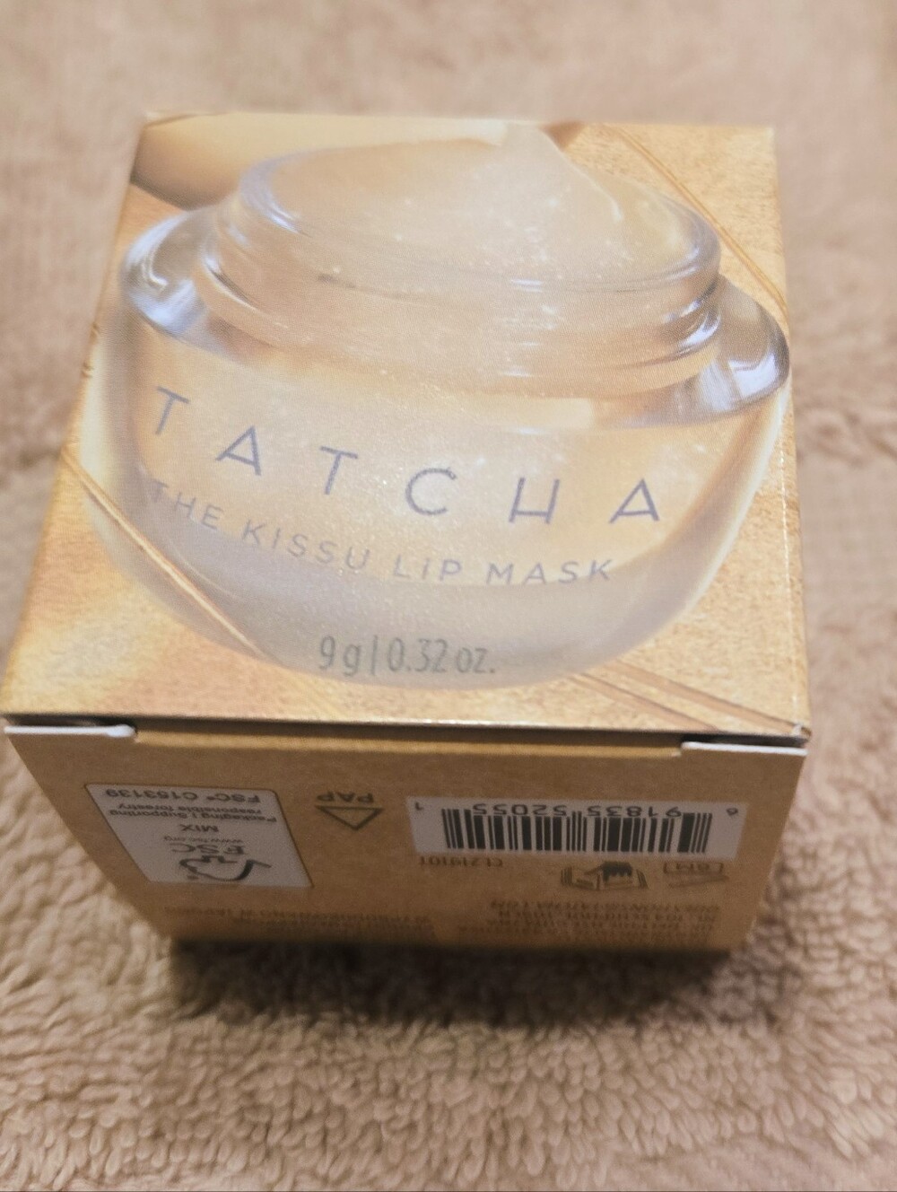 Tatcha The Kissu Lip Mask - Gold Leaf